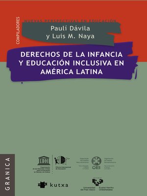 cover image of Derechos de la infancia y educación inclusiva en América Latina
